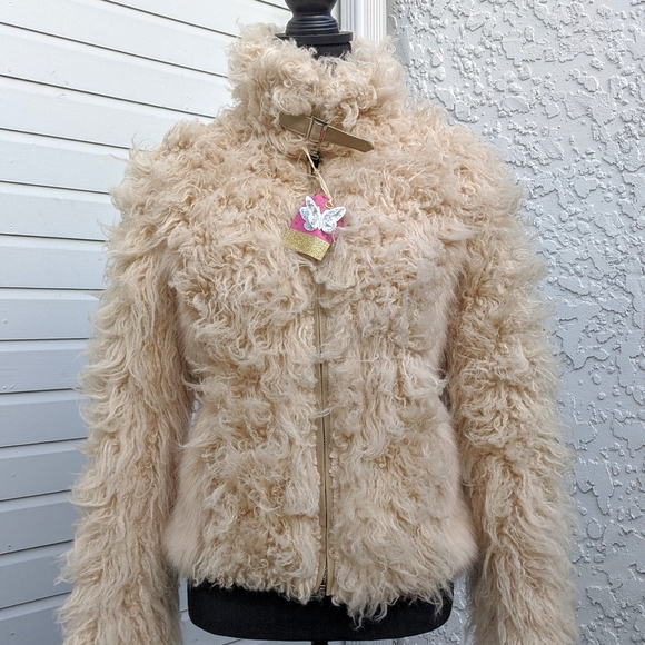 SOLD Endless Rose Vegan Fur Jacket - Picture 1 of 8